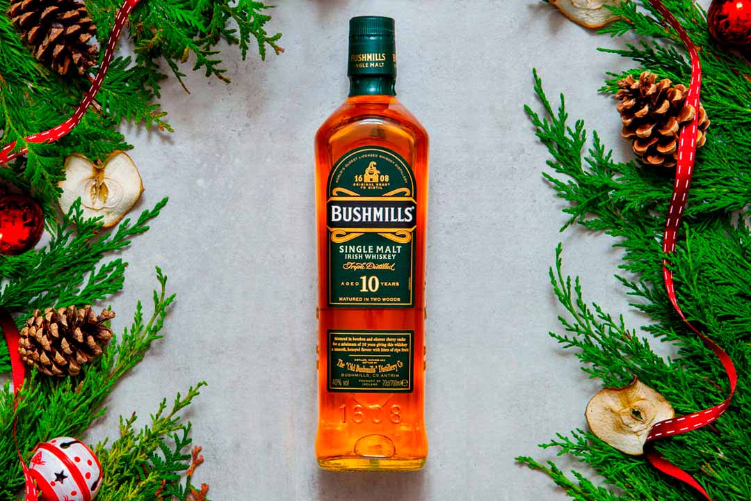 Marida tus platillos navideños con Bushmills
