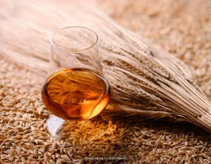 Foto vaso whisky malteado en vaso